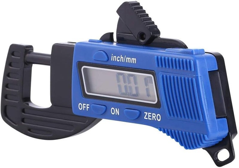 woobles Electronic Thickness Gauge,1pc Digital Micrometer Thickness Meter Thickness Tester Ranging 0-12mm - Image 3
